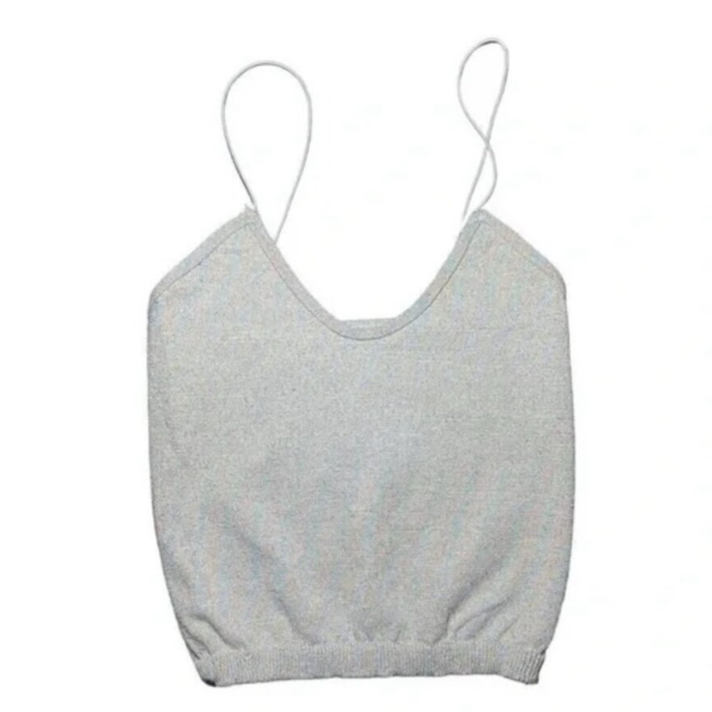 Free People Metallic White Brami